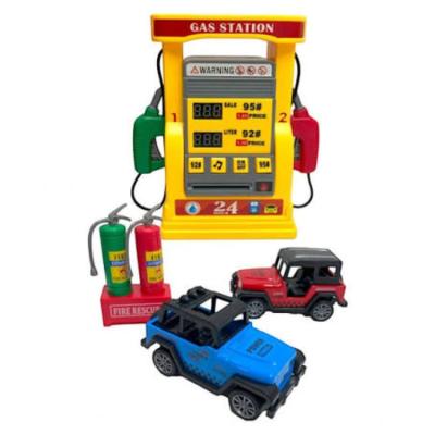 4İ 2192E-27 Arabalı Benzin İstasyonu Similasyon Seti