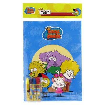 Kral Şakir Ks-386 Boyama Kitabı Seti