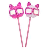 Dolphin Wp-9996 Ponpon Kurşun Kalem Gözlüklü Kedi (Adet)