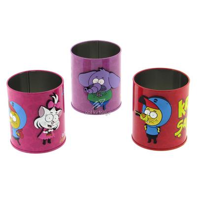 Kral Şakir Ks-360 Metal Masaüstü Kalemlik 3D Figürlü