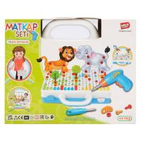 Birlik Urt014-001 3D Eğitici Matkap Seti Orman Hayvanları