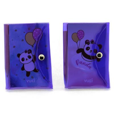 Vuki Vk-0114-03 Mini Kalemli Çıtçıtlı Defter Panda