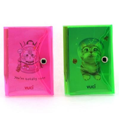 Vuki Vk-0114-06 Mini Kalemli Çıtçıtlı Defter Kedi