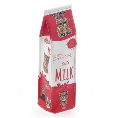 Vuki 00116-8 Süt Kutusu Model Kalem Çantası Kedi
