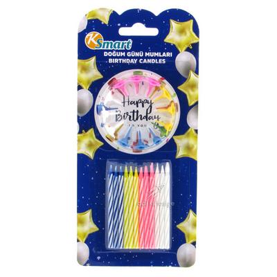 Smart Doğum Günü Pasta Mumu 24'Lü