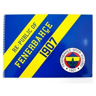 Fenerbahçe Spiralli Resim Defteri Orta 24X34cm 15 Yaprak (Adet)