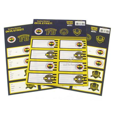 Tmn Fenerbahçe 463639 Okul Etiketi 3'Lü