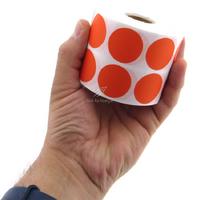 Tanex Nokta Etiketi 30Mm 2000'Li Turuncu