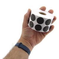 Tanex Nokta Etiketi 25Mm 2500'Lü Siyah