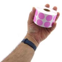 Tanex Nokta Etiketi 25Mm 2500'Lü Pembe