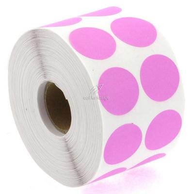 Tanex Nokta Etiketi 25Mm 2500'Lü Pembe