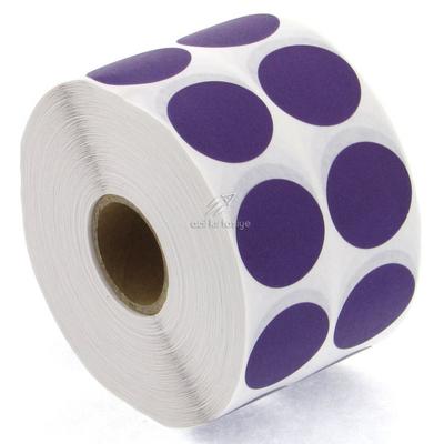 Tanex Nokta Etiketi 25Mm 2500'Lü Mor