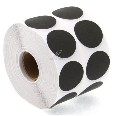 Tanex Nokta Etiketi 30Mm 2000'Li Siyah