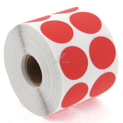 Tanex Nokta Etiketi 30Mm 2000'Li Kırmızı