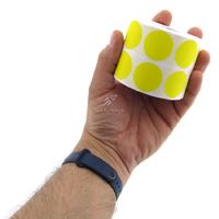 Tanex Nokta Etiketi 30Mm 2000'Li Sarı