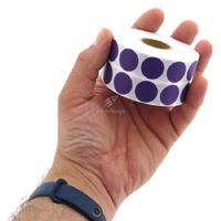 Tanex Nokta Etiketi 20Mm 2500'Lü Mor