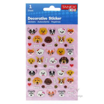 Tanex Kids Dekoratif Damla Etiket 25044 Köpekler