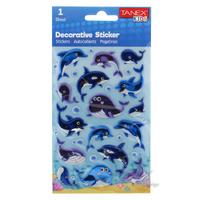 Tanex Kids Dekoratif Damla Etiket 25045 Yunuslar