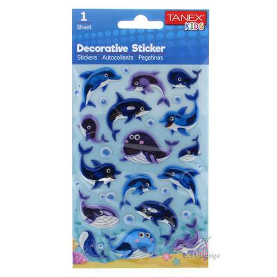 Tanex Kids Dekoratif Damla Etiket 25045 Yunuslar