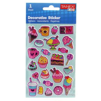 Tanex Kids Dekoratif Damla Etiket 25061 Dondurma