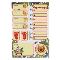 Tanex Tnx-207 Kids Happy Stickers Okul Etiketi 2'Li Paket