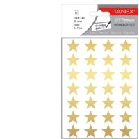 Tanex Ofc-142 Etiket 20Mm Yıldız 84 Adet