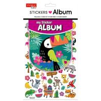 Tanex Kids Tnx-25459 My Sticker Album Orman Hayvanları