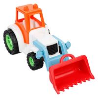 Filede Küçük Kepçeli Traktör