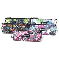 Okapi Okp-103 Üçgen Kalem Çantası Desenli