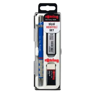 Rotring Tikky Versatil Kalem Silgi Ve Uç Set 0,5Mm Mavi