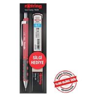 Rotring Tikky Versatil Kalem Silgi Ve Uç Set 0,7Mm Kırmızı