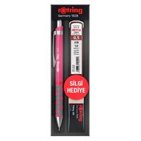 Rotring Tikky Versatil Kalem Silgi Ve Uç Set 0,5Mm Ahududu Pembe