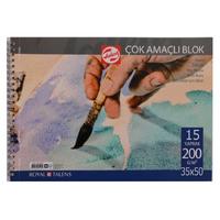Royal Talens 35X50 Resim Defteri 200Gr 15 Yaprak