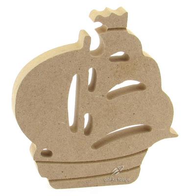 Magic Art Ahşap Mdf Obje K320 Biblo Gemi