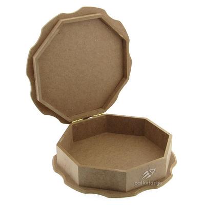 Magic Art Ahşap Mdf Obje Kt41 Kutu Fırfırlı