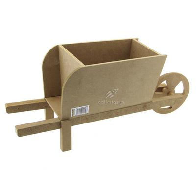 Magic Art Ahşap Mdf Obje Kt-198 El Arabası