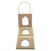 Magic Art Ahşap Mdf Obje Pn59 Telli Pano Ev