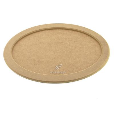 Magic Art Ahşap Mdf Obje Tp411 Oval Tepsi Küçük