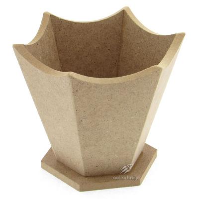 Magic Art Ahşap Mdf Obje K267 Kalemlik Açılı