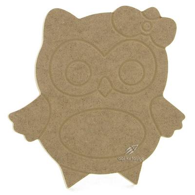 Magic Art Ahşap Mdf Obje K324 Biblo Baykuş