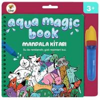 Lino Aqua Magic Book Su İle Renklendirilen Sihirli Boyama Kitabı Mandala