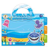 Lino Tekrar Kullanılabilen Sticker A5 Boy Seaworld