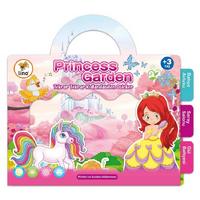Lino Tekrar Kullanılabilen Sticker A5 Boy Princess Garden