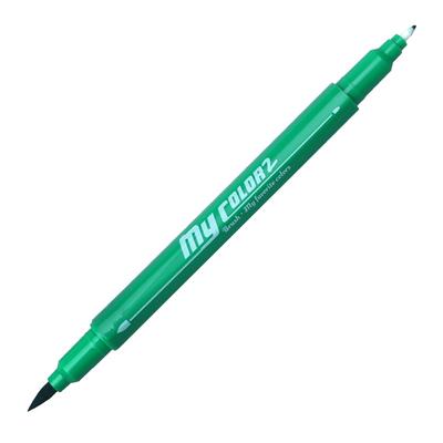 Dong-A My Color 2 Brush Fırça Uçlu Çift Taraflı Keçeli Kalem 07 Green