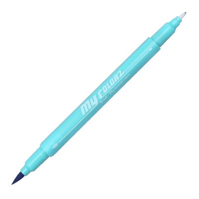 Dong-A My Color 2 Brush Fırça Uçlu Çift Taraflı Keçeli Kalem 74 Turquase