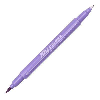 Dong-A My Color 2 Brush Fırça Uçlu Çift Taraflı Keçeli Kalem 21 Lavander