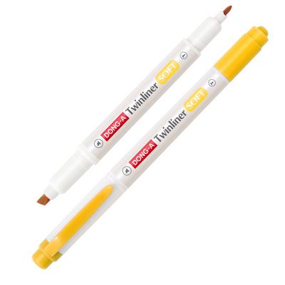 Dong-A Twinliner Soft Çift Taraflı İşaretleme Kalemi 73 Gold