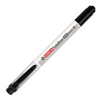 Dong-A Twinliner Soft Brush Fırça Uçlu Çift Taraflı Kalem 31 Black