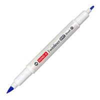 Dong-A Twinliner Soft Brush Fırça Uçlu Çift Taraflı Kalem 38 Blue