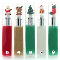 Taros 6410 Çoklu Yılbaşı Tükenmez Kalem 6 Renk 1 Kalemde